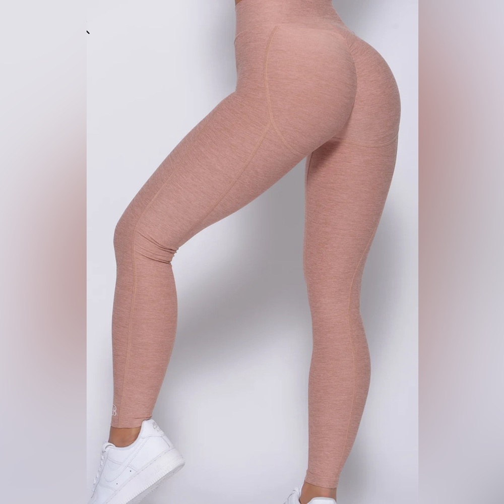 Bombshell Sportswear Peach Leggings